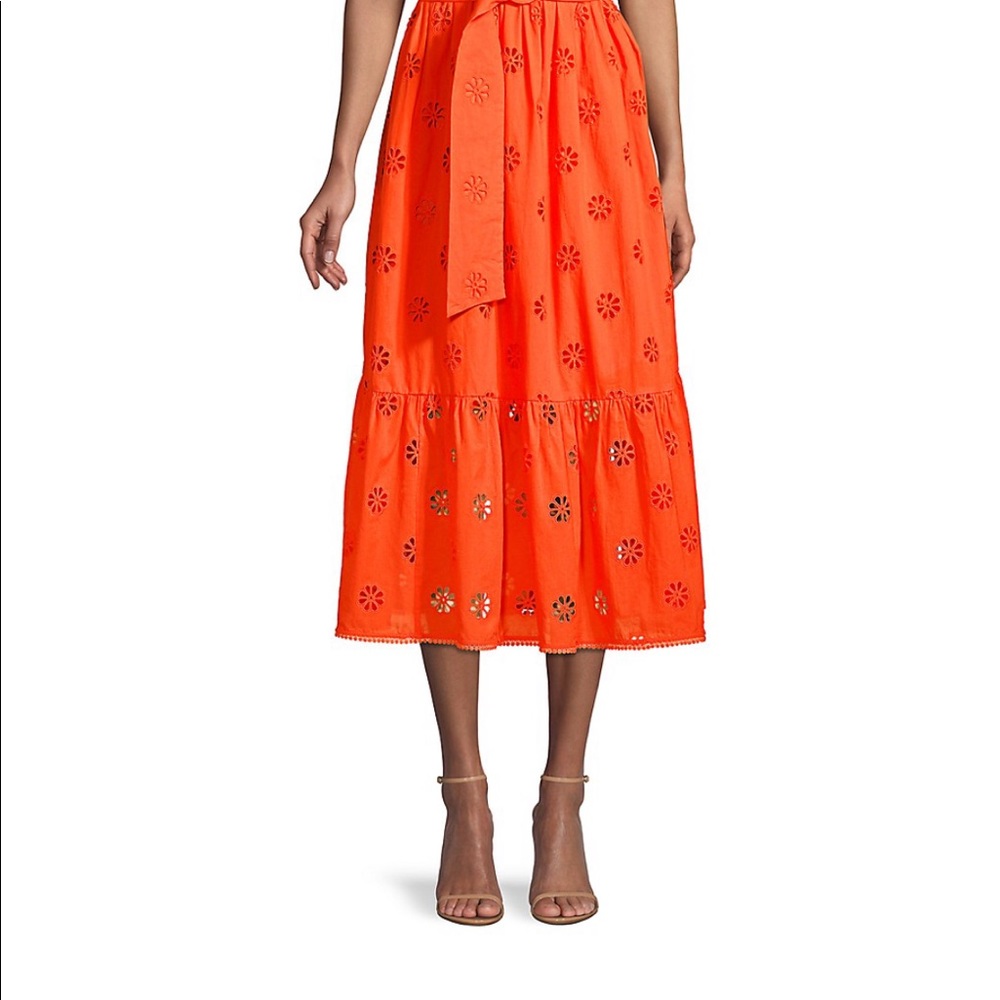 kate spade Orange and White Maxi Dresses - Picture 6 of 16